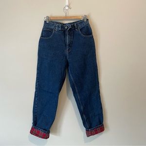 Vintage Fleece Lined Jeans